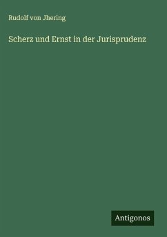 Scherz und Ernst in der Jurisprudenz Cover Scherz und Ernst in der Jurisprudenz