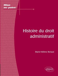 Cover Histoire du droit administratif