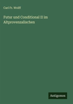 Cover Futur und Conditional II im Altprovenzalischen