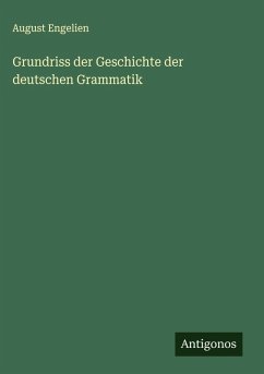 Cover Grundriss der Geschichte der deutschen Grammatik