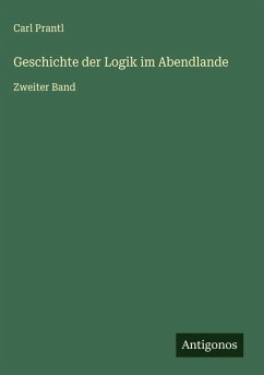 Cover Geschichte der Logik im Abendlande