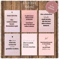 Cover KEITCARDS Postkarten Selflove, Achtsamkeit Grußkarten im Set, 6 Karten