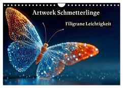 Artwork Schmetterlinge - Filigrane Leichtigkeit (Wandkalender 2026 DIN A4 quer), CALVENDO Monatskalender Cover Artwork Schmetterlinge - Filigrane Leichtigkeit (Wandkalender 2026 DIN A4 quer), CALVENDO Monatskalender