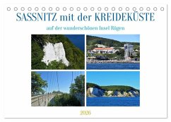 Sassnitz mit der Kreideküste (Tischkalender 2026 DIN A5 quer), CALVENDO Monatskalender Sassnitz mit der Kreideküste (Tischkalender 2026 DIN A5 quer), CALVENDO Monatskalender