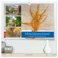 Mitteldeutschland - Landschaft und Kulturdenkmale (hochwertiger Premium Wandkalender 2026 DIN A2 quer), Kunstdruck in Hochglanz