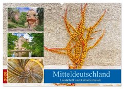 Mitteldeutschland - Landschaft und Kulturdenkmale (Wandkalender 2026 DIN A2 quer), CALVENDO Monatskalender
