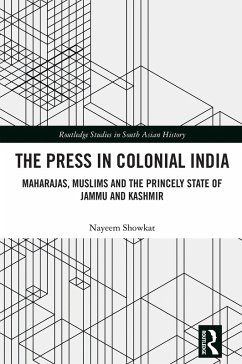 Cover The Press in Colonial India (eBook, ePUB)