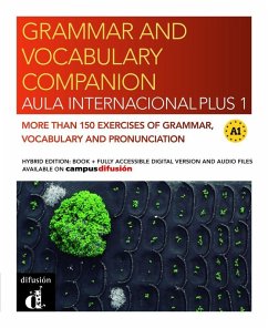 Cover Aula Internacional Plus 1 - Grammar and Vocabulary Companion - Hybrid edition