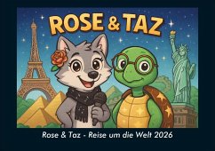 Rose & Taz - Reise um die Welt 2026 Fotokalender DIN A5 Cover Rose & Taz - Reise um die Welt 2026 Fotokalender DIN A5