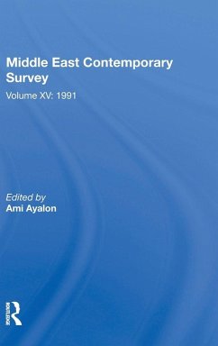 Cover Middle East Contemporary Survey, Volume Xv