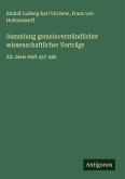 Sammlung gemeinverständlicher wissenschaftlicher Vorträge Sammlung gemeinverständlicher wissenschaftlicher Vorträge