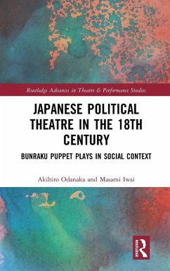 Cover Japanese Political Theatre in the 18th Century