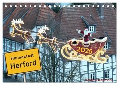 Cover Hansestadt Herford (Tischkalender 2026 DIN A5 quer), CALVENDO Monatskalender