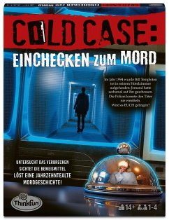 Cover ThinkFun Cold Case: Einchecken zum Mord - Kombinationsspiel ab 14 Jahre