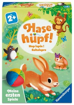 Cover Hase hüpf! - Kinderspiel ab 2 Jahre