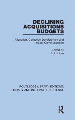 Declining Acquisitions Budgets