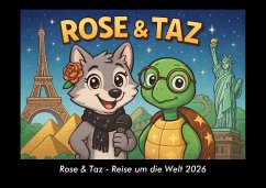 Rose & Taz - Reise um die Welt 2026 Fotokalender DIN A3 Cover Rose & Taz - Reise um die Welt 2026 Fotokalender DIN A3