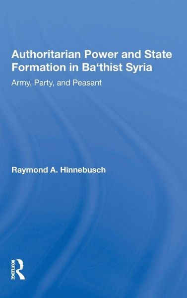 Authoritarian Power And State Formation In Ba`thist Syria