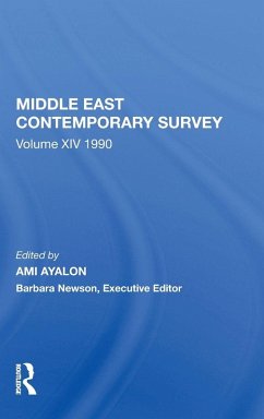 Middle East Contemporary Survey, Volume Xiv - Ayalon, Ami Middle East Contemporary Survey, Volume Xiv - Ayalon, Ami