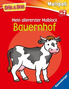 Cover Spiel & Spaß - Mein allererster Malblock: Bauernhof