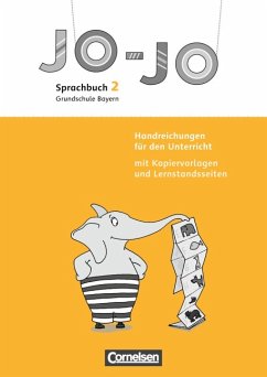 Cover Jo-Jo Sprachbuch 2, Grundschule Bayern, Handreichungen für den Unterricht mit Kopiervorlagen und Lernstandsseiten - Gertrud Gruber, Andrea Klug, Mariele Kohlhaus u.a.
