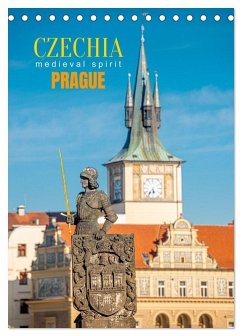 Cover Czechia, Prague - Medieval Spirit (Desk Calendar 2026 DIN A5 portrait), CALVENDO 12 Month DeskCalendar