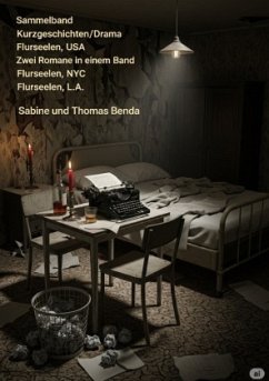 Cover Sammelband Kurzgeschichten/Drama Flurseelen, USA - Zwei Romane in einem Band