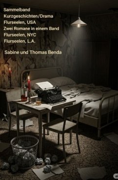 Cover Sammelband Kurzgeschichten/Drama Flurseelen, USA - Zwei Romane in einem Band