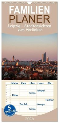 Familienplaner 2026 - Leipzig - Stadtansichten zum Verlieben mit 5 Spalten (Wandkalender, 21 x 45 cm) CALVENDO Familienplaner 2026 - Leipzig - Stadtansichten zum Verlieben mit 5 Spalten (Wandkalender, 21 x 45 cm) CALVENDO