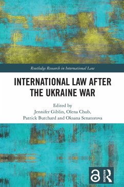 Cover International Law After the Ukraine War (eBook, PDF)