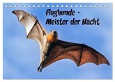 Flughunde - Meister der Nacht (Tischkalender 2026 DIN A5 quer), CALVENDO Monatskalender