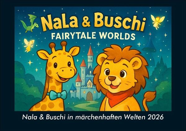 Nala & Buschi in märchenhaften Welten 2026 Fotokalender DIN A5 Nala & Buschi in märchenhaften Welten 2026 Fotokalender DIN A5