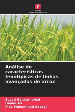 Cover Análise de características fenotípicas de linhas avançadas de arroz