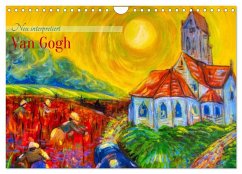 Van Gogh - neu interpretiert (Wandkalender 2026 DIN A4 quer), CALVENDO Monatskalender Cover Van Gogh - neu interpretiert (Wandkalender 2026 DIN A4 quer), CALVENDO Monatskalender