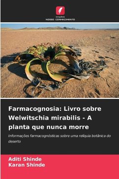 Cover Farmacognosia: Livro sobre Welwitschia mirabilis - A planta que nunca morre