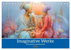 Imaginative Werke - Wunderbar märchenhaft (Tischkalender 2026 DIN A5 quer), CALVENDO Monatskalender - Calvendo;Brunner-Klaus, Liselotte