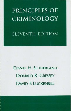 Cover Principles of Criminology (eBook, PDF)