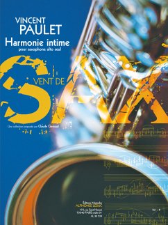 Cover Harmonie intime pour saxophone alto
