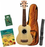 BUS50 Soprano Ukulele Pack - English Language