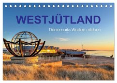 Westjütland - Dänemarks Westen erleben (Tischkalender 2026 DIN A5 quer), CALVENDO Monatskalender