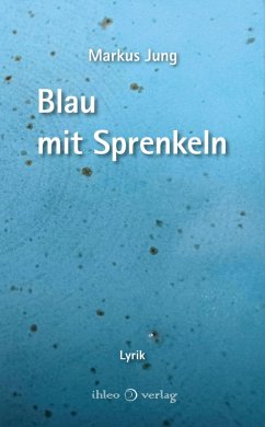 Cover Blau mit Sprenkeln