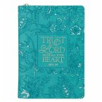 Journal Classic Zip Teal Trust in the Lord Prov. 3:5