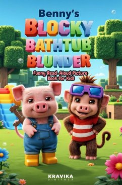 Cover Benny's Blocky Bathtub Blunder: Funny Read-Aloud Picture Book for Kids (Once Upon a Giggle) (eBook, ePUB)