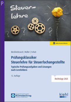 Cover Prüfungsklassiker Steuerlehre für Steuerfachangestellte