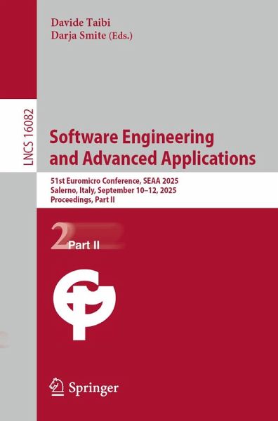Software Engineering and Advanced Applications (eBook, PDF) Software Engineering and Advanced Applications (eBook, PDF)