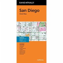 Cover Rand McNally San Diego CA Street Map