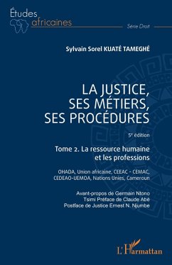 Cover La justice, ses métiers, ses procédures - 5è édition