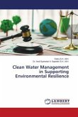 Clean Water Management in Supporting Environmental Resilience