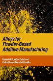 Alloys for Powder-Based Additive Manufacturing