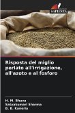 Risposta del miglio perlato all'irrigazione, all'azoto e al fosforo Risposta del miglio perlato all'irrigazione, all'azoto e al fosforo